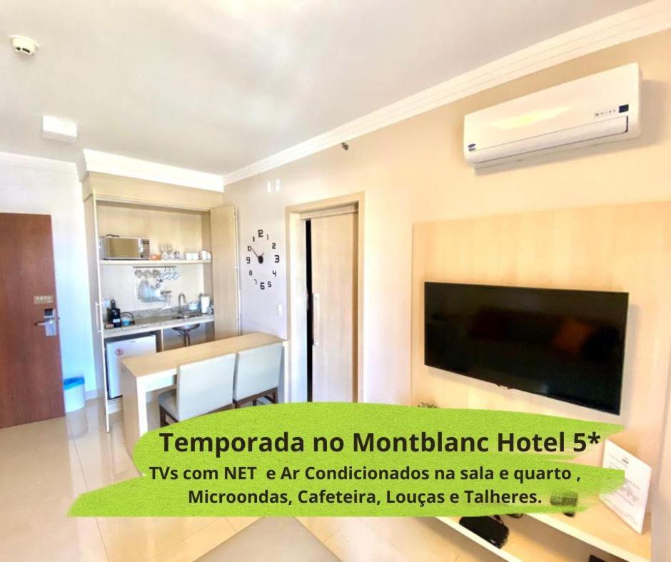 Flat Completo Com Servicos Em Hotel 5 Estrelas Ribeirao Preto Bagian luar foto