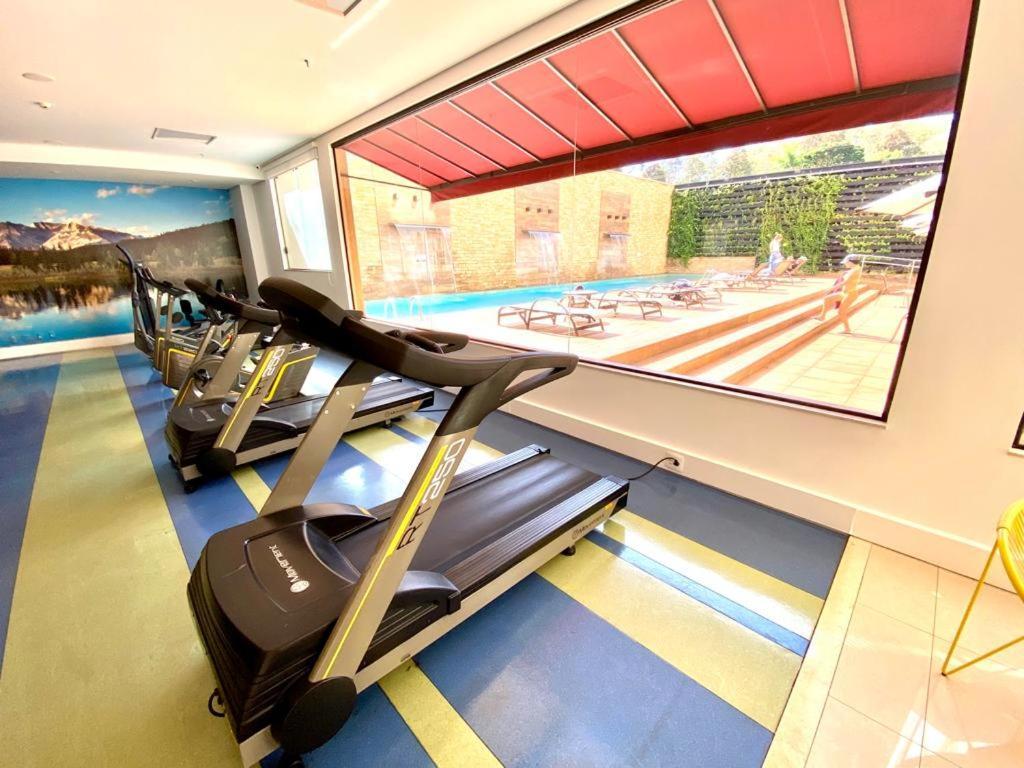 Flat Completo Com Servicos Em Hotel 5 Estrelas Ribeirao Preto Bagian luar foto